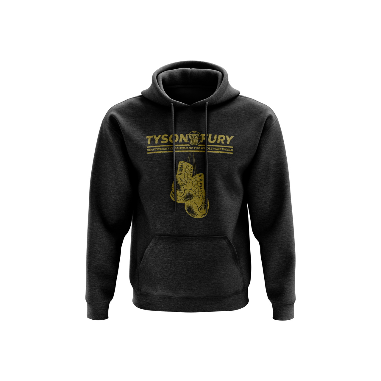 HEAVYWEIGHT CHAMPION OF THE WHOLE WIDE WORLD BLACK HOODIE