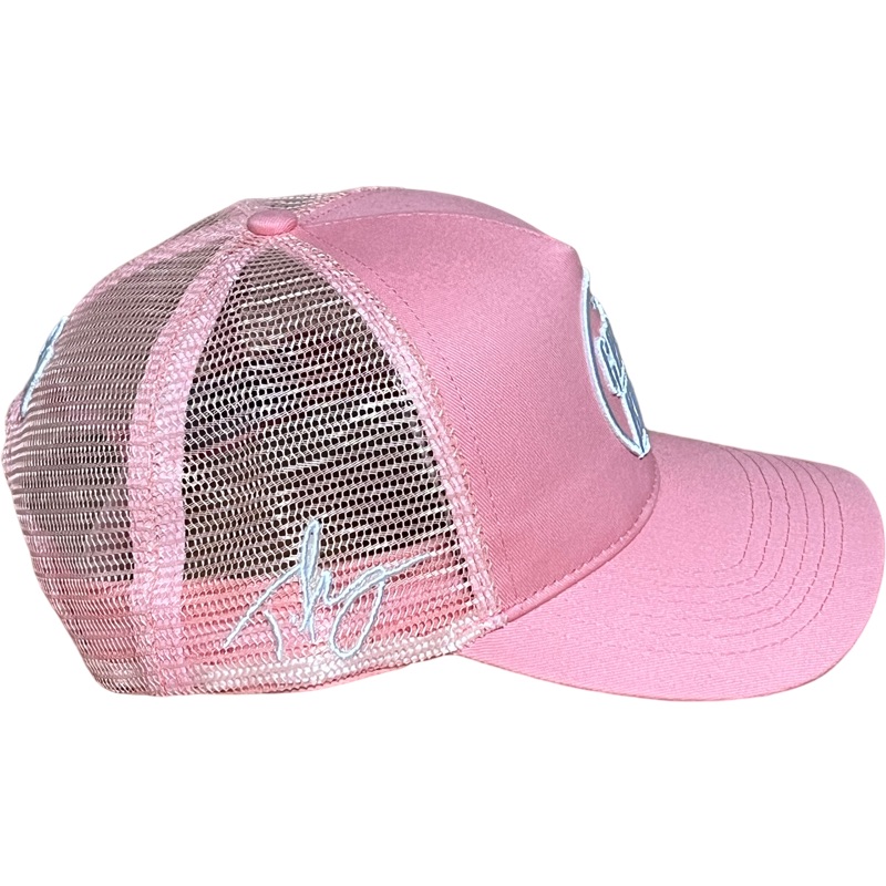 Pink/White Gypsy King Cap - Tyson Fury Official Merchandise