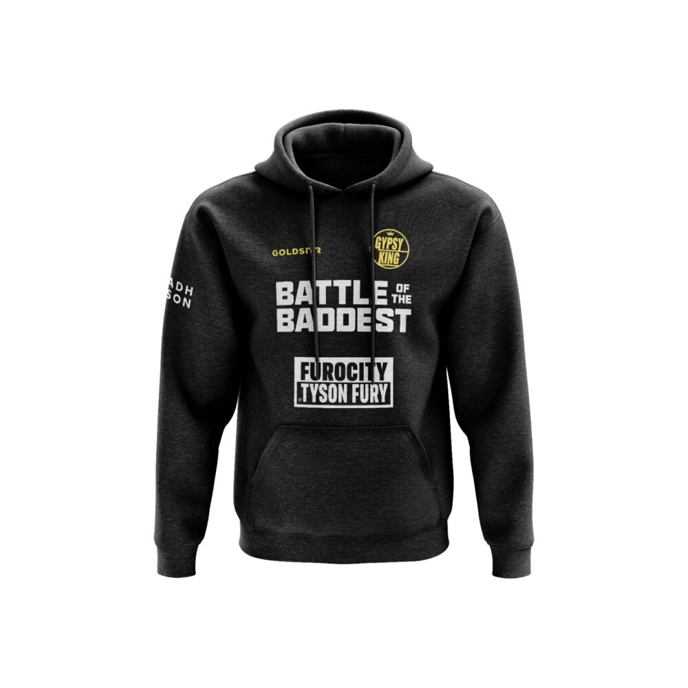 Battle Of The Baddest Hoodie - Tyson Fury Official Merchandise