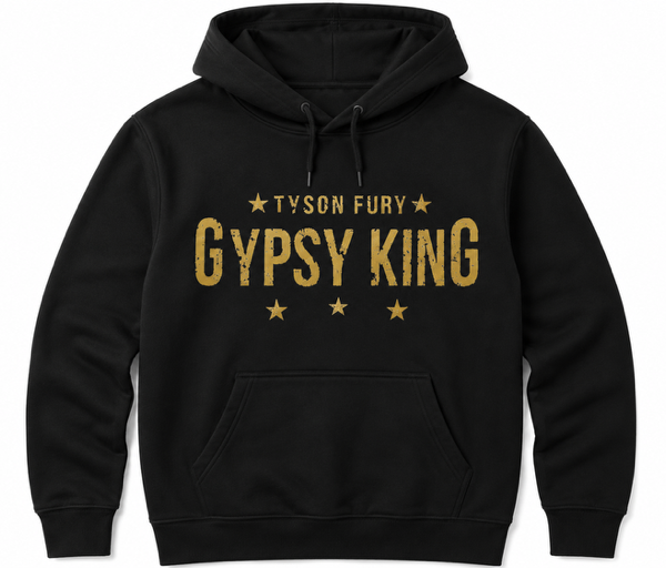 Distressed Long Logo Cotton Hoody