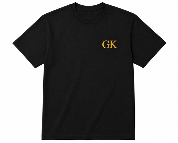 GK Logo Cotton T Shirt