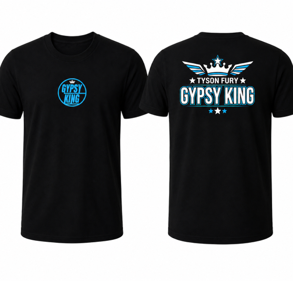 Sky Blue Wings Logo Cotton T Shirt