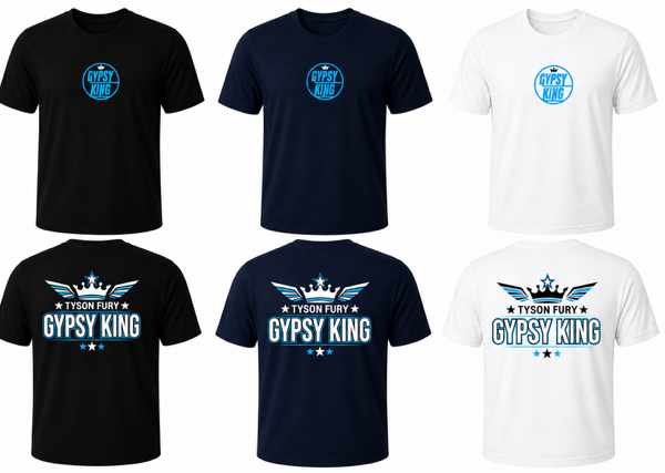 Sky Blue Wings Logo Cotton T Shirt