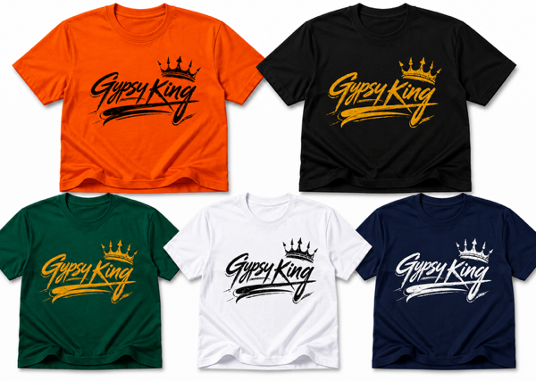 Gypsy King Crown - Cotton T Shirt