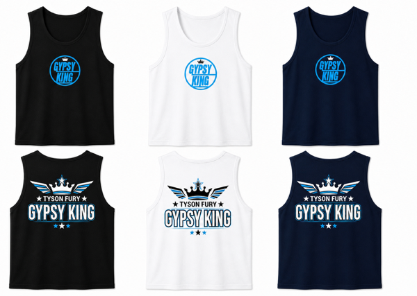 Sky Blue Wings Logo Cotton Vest