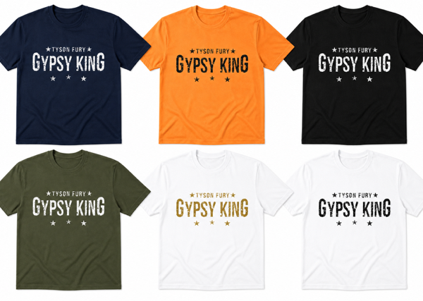 Distressed Long Logo Cotton T Shirt