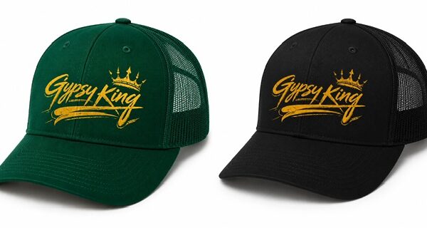 Gypsy King Crown Logo Trucker Cap