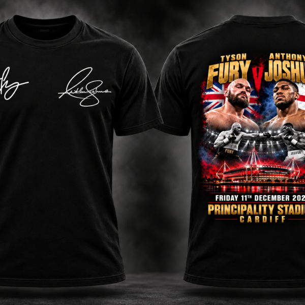 Fury v AJ Signature T Shirt